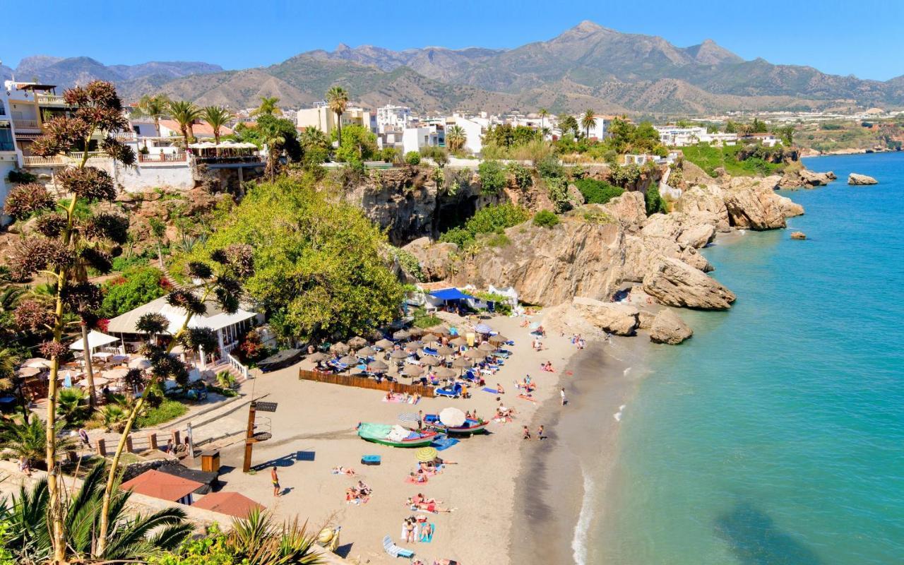 Precioso Apartamento 1 Dormitorio Con Vistas Mar Frontal Torrox Zewnętrze zdjęcie
