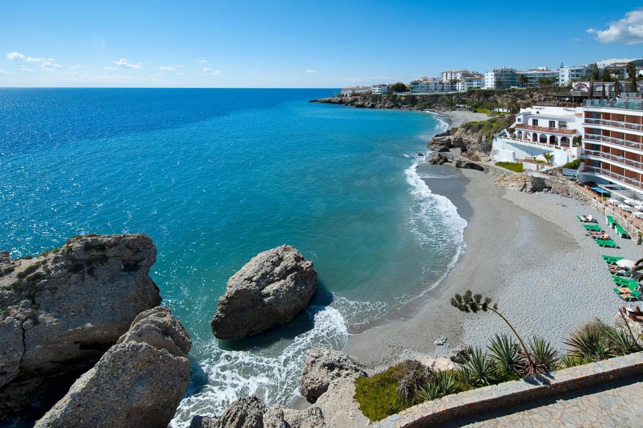 Precioso Apartamento 1 Dormitorio Con Vistas Mar Frontal Torrox Zewnętrze zdjęcie