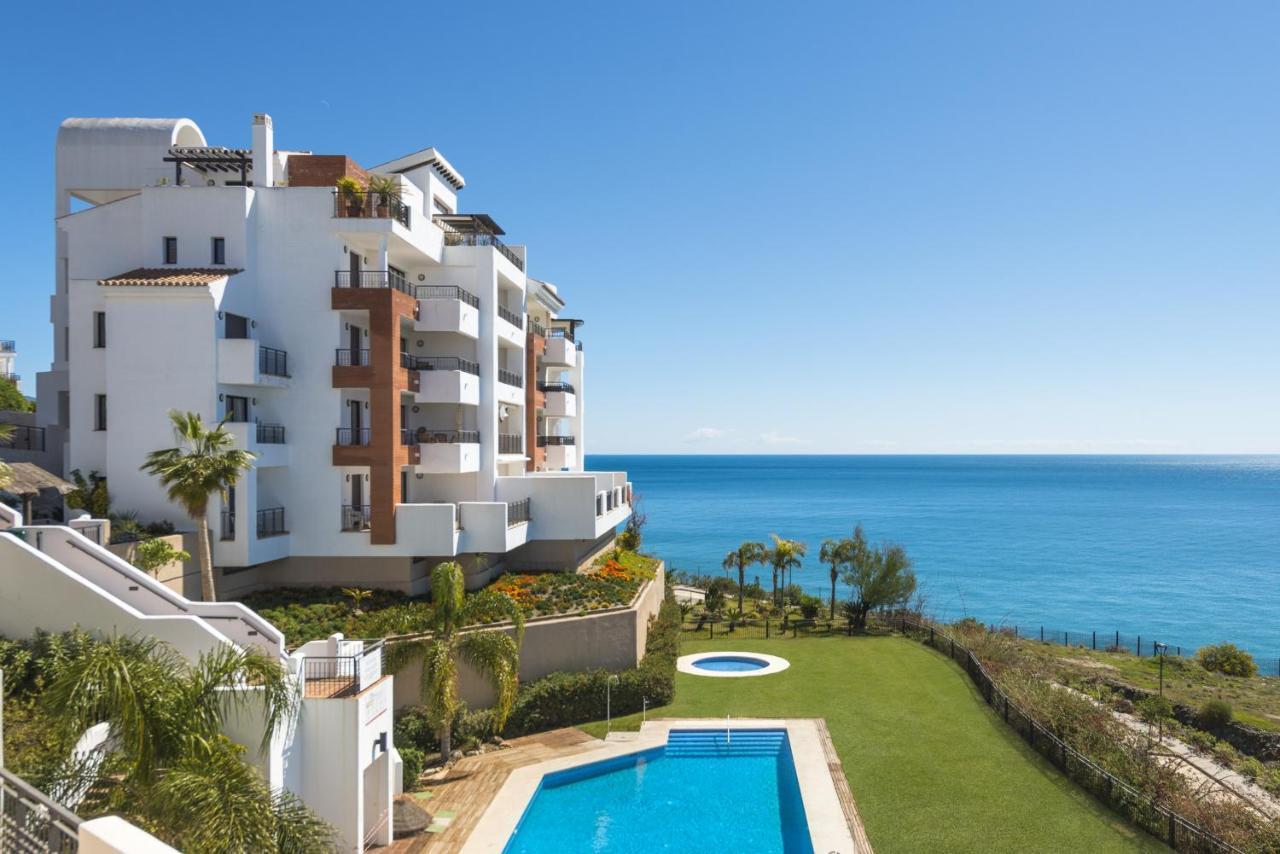 Precioso Apartamento 1 Dormitorio Con Vistas Mar Frontal Torrox Zewnętrze zdjęcie
