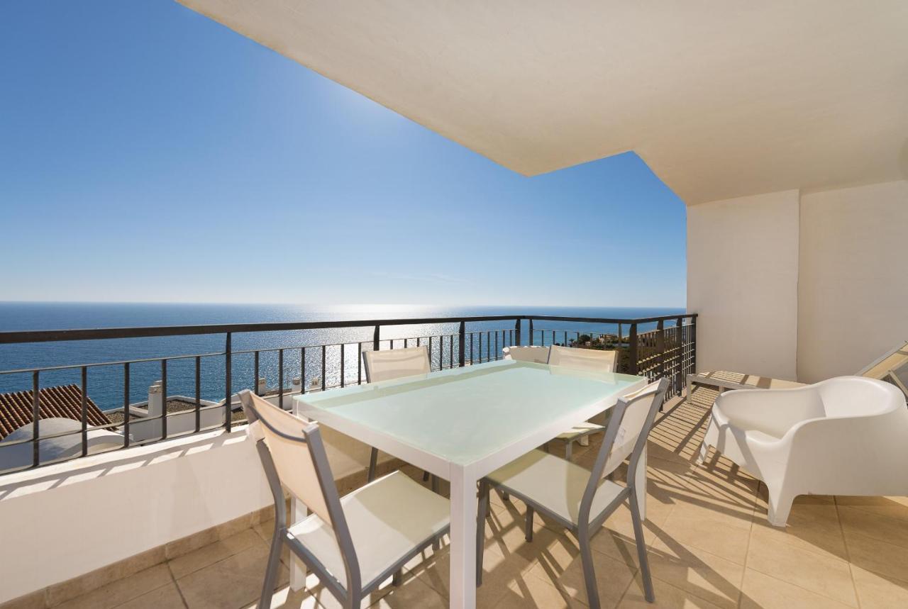 Precioso Apartamento 1 Dormitorio Con Vistas Mar Frontal Torrox Zewnętrze zdjęcie