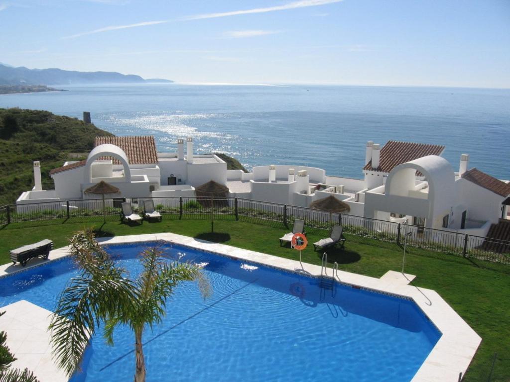Precioso Apartamento 1 Dormitorio Con Vistas Mar Frontal Torrox Zewnętrze zdjęcie